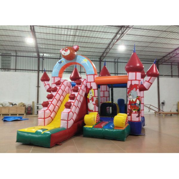 Classic brown bear inflatable castle bouncy house cheap price inflatable jumping