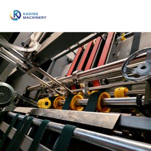 High Speed 220 Pcs/Min Folder Gluer Machine For Multi Shapes Boxes