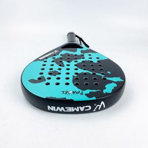 China Raqueta Professional Padel Racket Beach 18K Carbon Padel Racket on sale