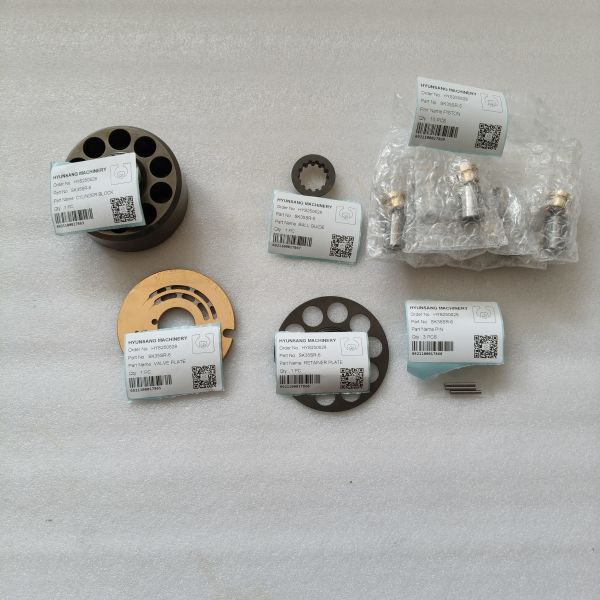 Quality Hyunsang Excavator Parts SK35SR-6 Cylinder Block , Ball Guide , Pin , Retainer Plate , Valve Plate,Piston wholesale