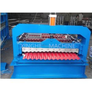 Automatic Wall Panel Roll Forming Machine , Sheet Metal Roll Forming Machine