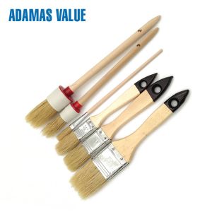 High Elasticity Varnish Brushes Natural Bristle Pure Bristles Metal Ferrule