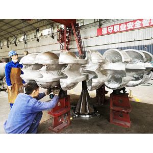 Cast Iron Pelton Wheel Turbine Generator Rated Current 100A-1000A 100KW-50MW For