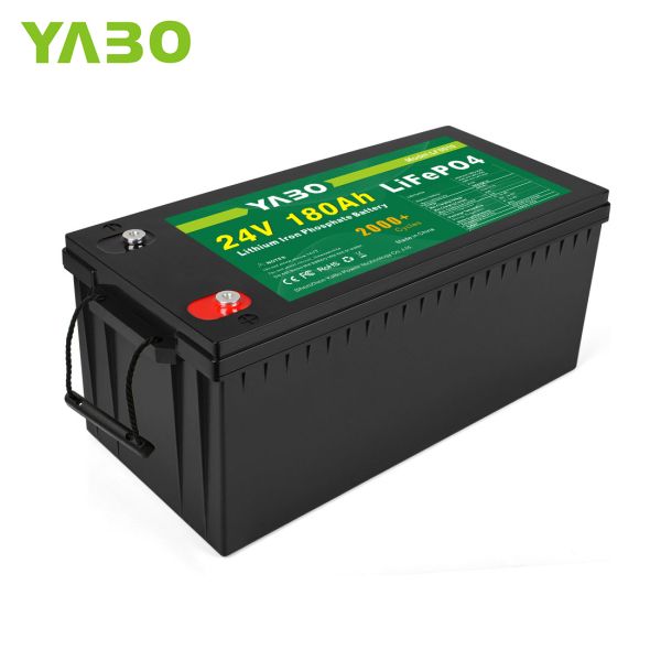High Quality Long Life 2000 Cycles Cheap Lithium Iron Phosphate 24V 180Ah Lifepo4 Battery Pack
