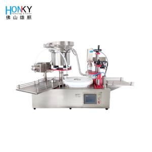 Cheap Desktop Automatic 15ml Essential Oil Bottle Filling And Capping Machine With Cap Feeding Function for sale