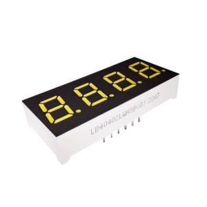 Cheap Ultra Bright Red 16 Segment LED Display With Common Anode And 1.5ch 3mm Digit Height for sale