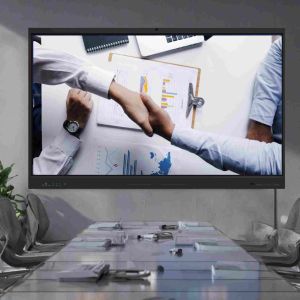 Interactive Flat Panel Touch Screen Monitor Smart Board with Build in Camera and