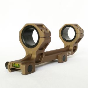 20mm Rail Dual Ring One Piece Scope Mount With Spirit Level