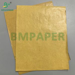 Cheap 56gsm Sunscreen Tear Resistant Plant Bag Paper Brown Outer Paper And Black Inner for sale