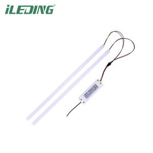 White Magnetic Linear Troffer Retrofit LED Linear retrofit Kit with Color