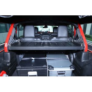 Built-in Shelf for JEEP Wrangle JK JL Rear Gate Metal Auto Trunk Boot Storage