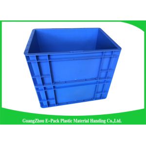 Customized Large Plastic Storage Containers , Warehouse Stackable Plastic Boxes