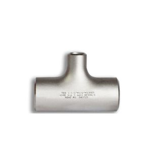 China Seamless Stainless Steel Pipe Fittings Butt Weld Tee Reducer 1/2 - 60 Size on sale