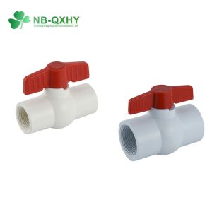 China Manual Driving Mode UV Protection PVC UPVC Ball Valve 1/2 2 Inch for Plumbing System on sale