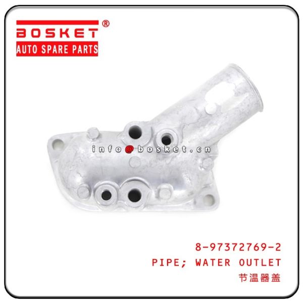 Quality 4HE1 4HF1 Isuzu NPR Parts Water Outlet Pipe 8-97372769-2 8973727692 wholesale