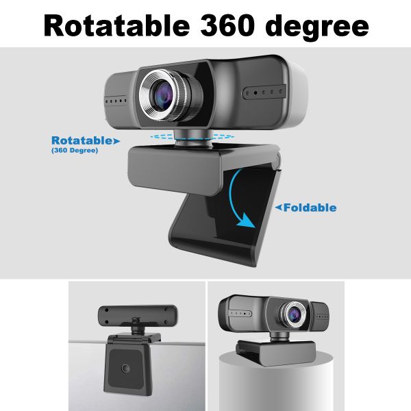 Manual Focus HD 1080P Webcam