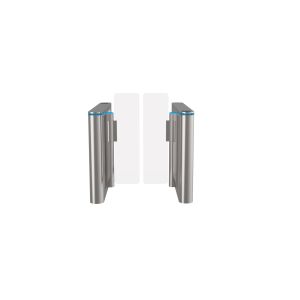 Security Control de Acceso-Pederstrain Swing Gate -QR Code-Self Supermarket-GYM