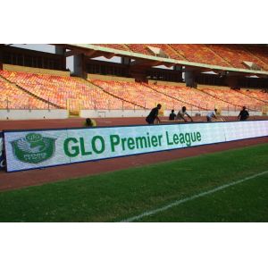 Stadium LED Board P10 outdoor sport screen IP65 3840Hz refresh nationstar diodes