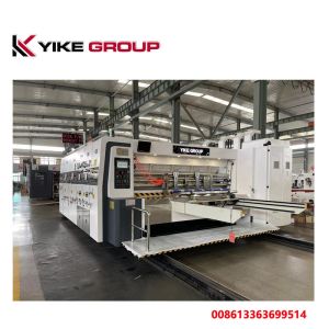 YK-1224 150 Pcs/Min 4 Color Flexo Printer Slotter Machine Carton Box Making