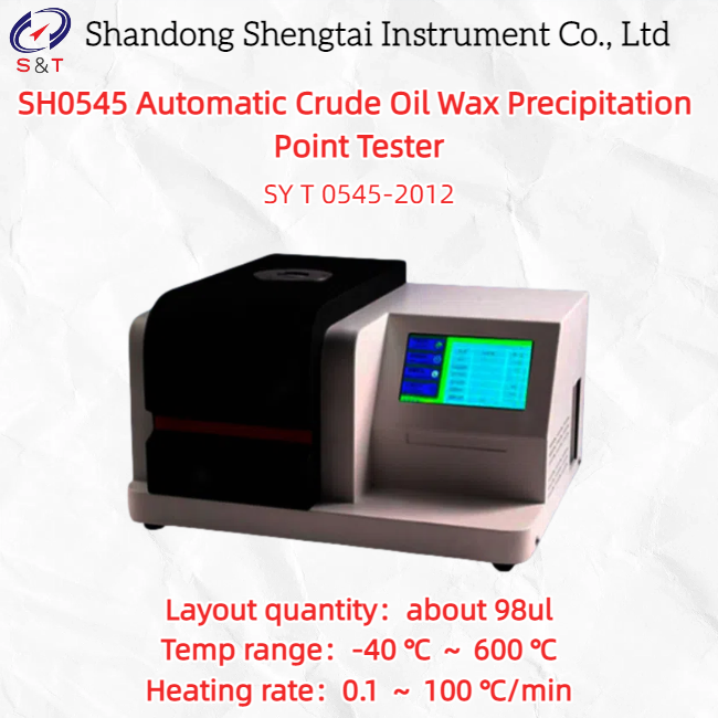 Automatic Crude Oil Wax Precipitation Point Tester SH0545