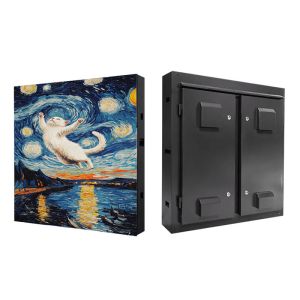 100000 Hours Lifespan Stunning Vision Fixed LED Screen Cabinet Weight 30kg/sqm