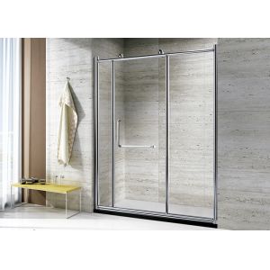 Sliding Door Bathroom Shower Enclosure , Rectangular Frameless Shower Room