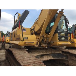 Used Komatsu PC300-7 Crawler Excavator SAA6D 114E-2 engine with Original Paint