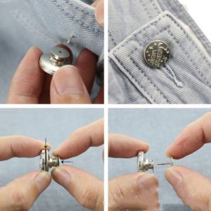 High Quality For Suit Decorative Custom Snap Jeans Rivet Embossed Metal Button