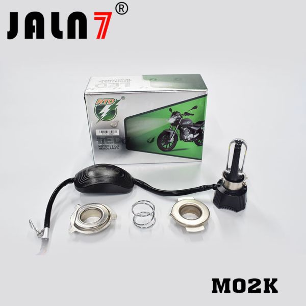 Motorcycle LED Headlight Bulb M02K JALN7 Hi/Lo BeamDRL Fog Replacement Conversion Kit Headlamp Lamp 40W 4000LM 9-18V