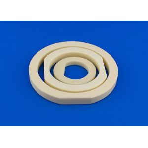 China Precision Ceramic Pad Spacer Gasket Shim Alumina Ceramic Seal Rings Electrical Insulating on sale