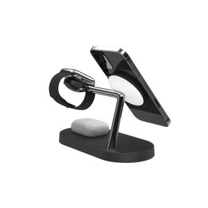 4 In 1 Wireless Fast Charger T68C 15W/10W Industrial Mobile Phone Charger