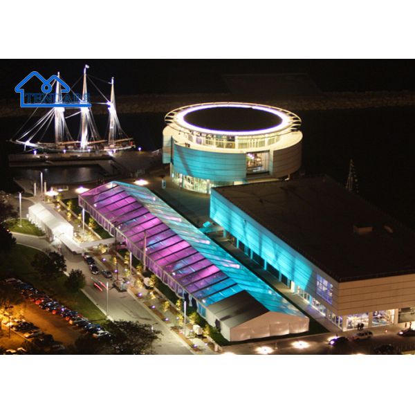 Waterproof, Fireproof, UV-Resistant Custom A Shape Clear Wedding Events Tent Big