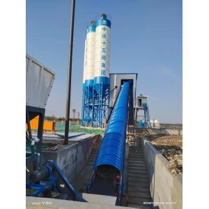 China 180m3/H Stationary Ready Mixed Concrete Batching Plant
 on sale