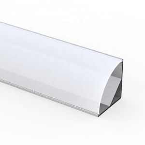 Wardrobe Office Corner LED Profile 1m 2m 3m Length For Light Bar