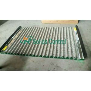 Steel Frame Shaker Screens Wave Type Shaker Screen 2 - 3 Layers High Efficiency