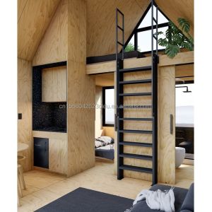 Fast-Installed Two-Storey Prefab Villa with A-Frame Design and Triangle