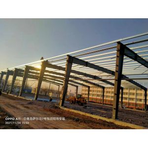 Professional Designed Portal Frame Steel Structure Workshop One Stop Solution