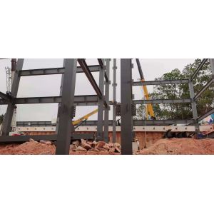 H Beam Q355B Garage Steel Frame With Several Floors