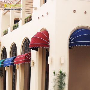 Aluminium Retractable Window Awnings Patio Sun Control Retractable Shades