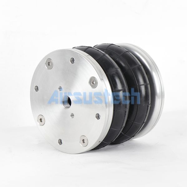 Quality 4 1/2''×2 Rubber Air Spring DUUNLOP PNP 305590107 M6 3/8 BSP Air Shock Suspension wholesale