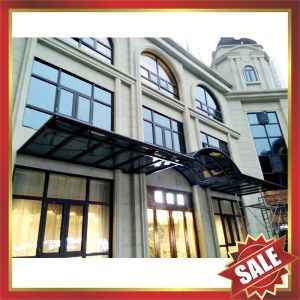 Cheap excellent waterproofing rain sun hotel patio gazebo balcony corridor porch aluminium polycarbonate awning canopy shelter for sale