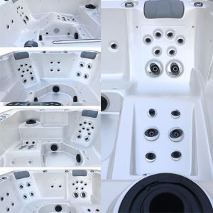 Spa Jet Gate Valves Rotating Air Nozzle Inflatable Hot Tub Spa Filter Cartridges