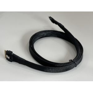 SFF-8654 8i to SFF-8654 8i High-Speed Mini SAS HD Connector Cable, 1.0 m 32AWG