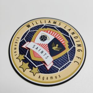 Waterproof 3D Embroidery Patches Customized 3D Silicone Patch Washable