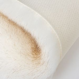 100%polyester Woven Fabric Knitted Soft Faux Fur with High Weight and Long Hair