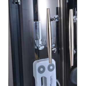 5mm Corner Steam Shower Enclosure Aluminium Frame 1-1.2mm