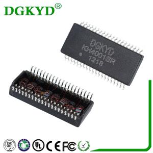 China KH4001SR SMT quad Port Ethernet Transformer modules 10/100 BASE - TX on sale