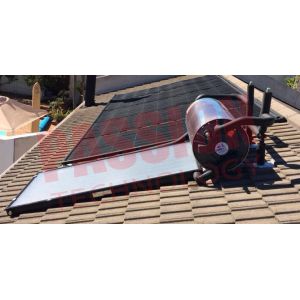 China Roof Mounted Stainless Steel 316 Solar Water Heater , Pressurized Solar Hot Water System on sale