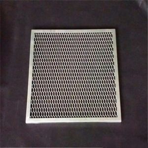 Expanded Metal Mesh Ceiling Panel Welded Frame 3mm Thick 1000x2000mm