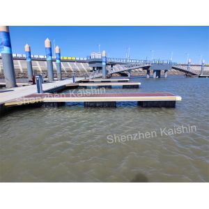 Safe Marine Aluminum Gangways Floating Dock Ramp Floating Platform